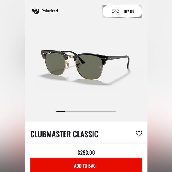 Ray Ban P (ClubMaster- RB3016) - Picture 3 of 3